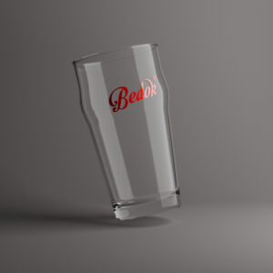 Szklanki do piwa z nadrukiem Bedok